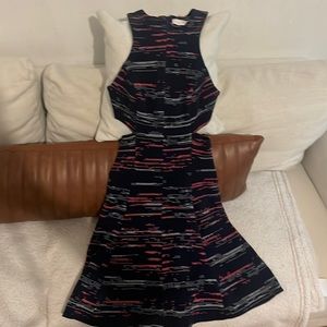 Amanda Uprichard cut out flare bottom dress